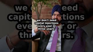 "I read somewhere that most of the capital" | Ajay Banga x Nikhil Kamath  #motivation #talkingclips