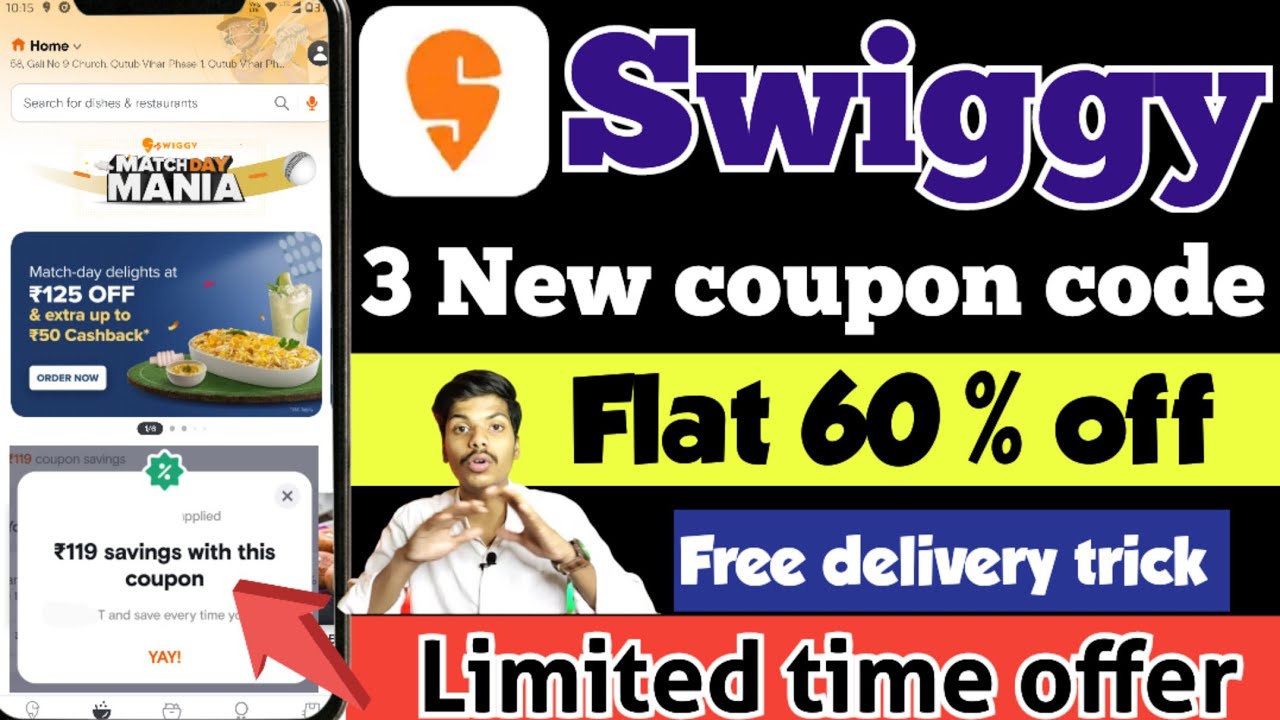 Swiggy Coupon Code Swiggy Get Flat 60 Off Swiggy Free Delivery swiggy-coupon-code-swiggy-get-flat-60-off-swiggy-free-delivery