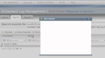 Email alerts for security events