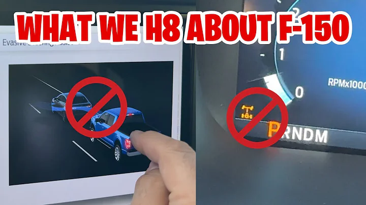 Ford F150 - CHANGE these settings or else!