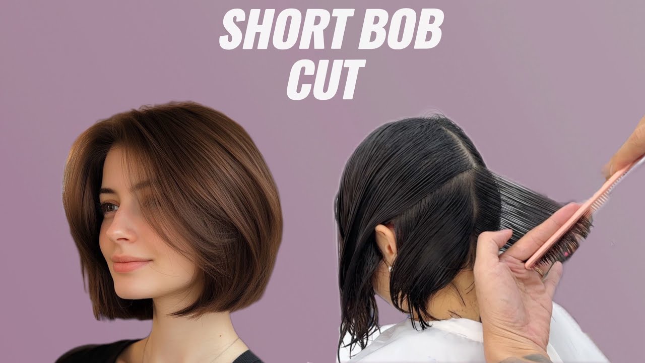 How to Cut a Perfect Short Bob | Haircutting Tips for Easy Hair Care at Home | Guide Step-by-Step 