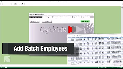 Payroll & HR Management in Excel