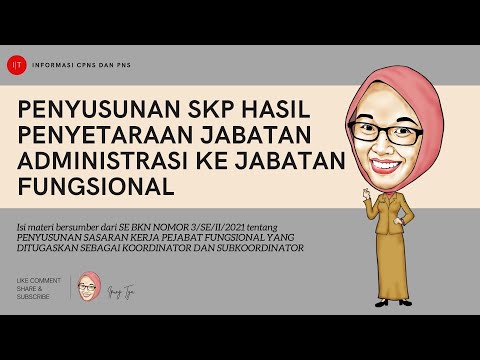 PENYUSUNAN SKP PEJABAT FUNGSIONAL YANG DITUGASKAN SEBAGAI KOORDINATOR DAN SUBKOORDINATOR