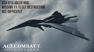 ACE COMBAT 7 SKIES UNKNOWN - Adler Mod Showcase A Variant - Fleet Destruction Ace + Multiplayer