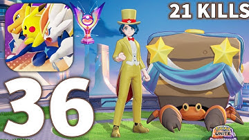 Pokemon Unite Mobile Gameplay Walkthrough Part 36 - Starry Night Style Crustle (ios,Android)