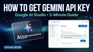 How To Get A Gemini API Key - Tutorial