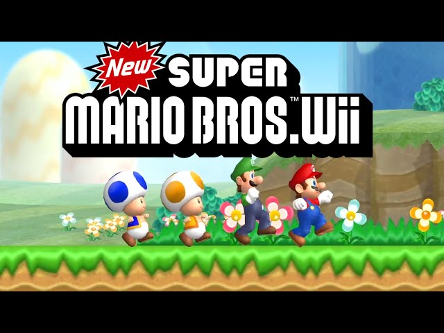 New Super Mario Bros Wii *World 1* [First Time Ever Playing This Game!!] -  Youtube