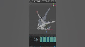 Airdrop animation made with Cascadeur + Blender