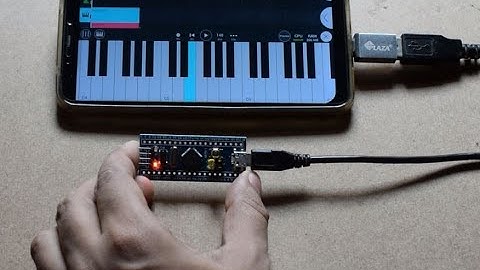 A simple USB MIDI implementation on STM32F103 uC with CubeIDE