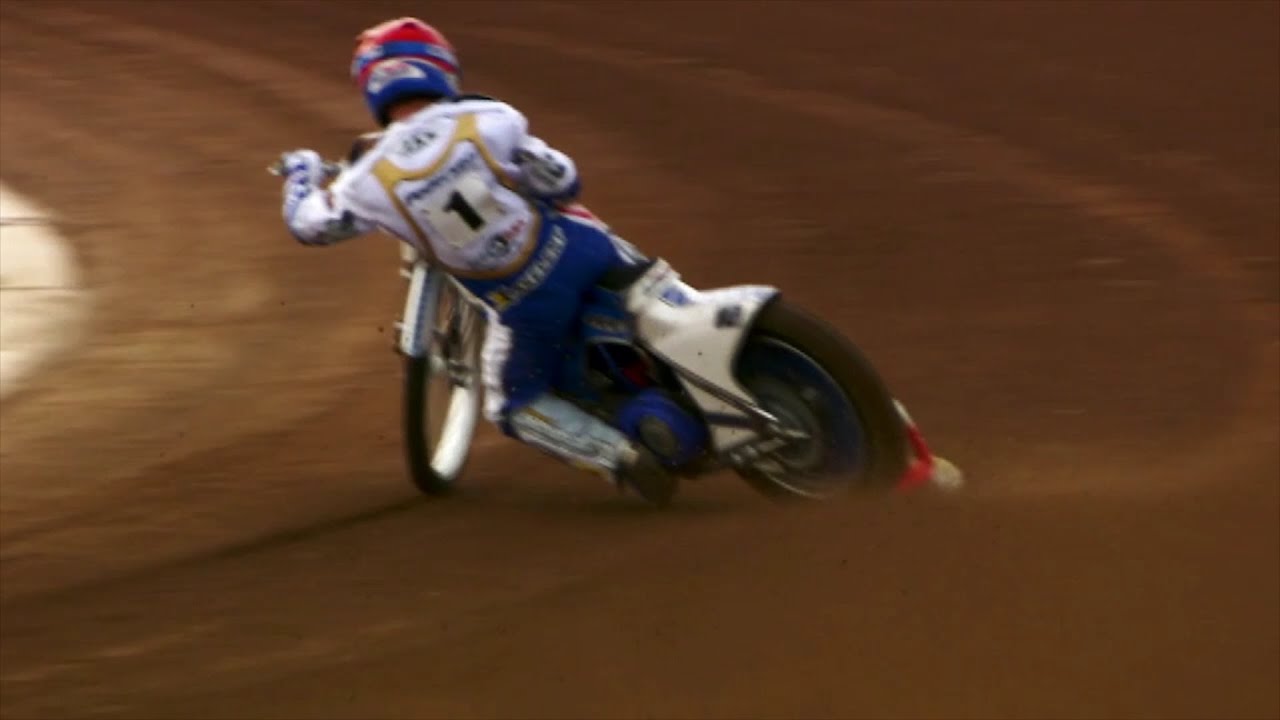ダートオーバルコースを終始ドリフトで駆け抜けるバイクレース動画 わちょほほほ 車動画情報とかなんかそんなの
