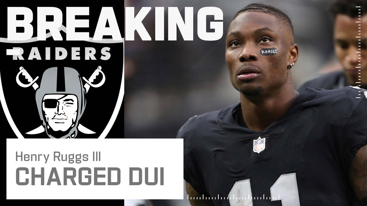 Raiders' Henry Ruggs III to Be Charged in Fatal Car Crash