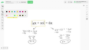 1.3C Absolute Value Equations with Extraneous Solutions