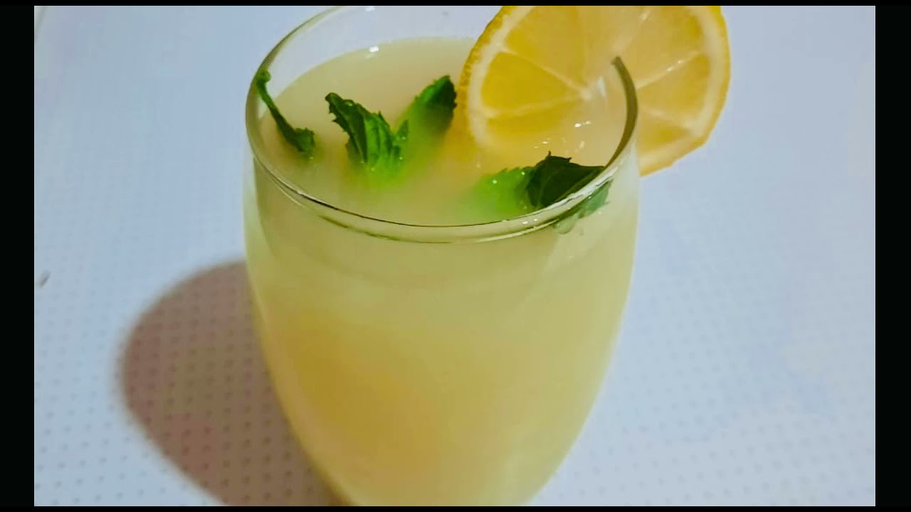 گیراوە شەربەتی  لیمۆ بە زەنجە بیل بۆ توانەوەی ,چەوری ورگSharbate lemo ba zanjabel bo chawre twanawa