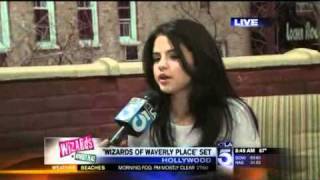 KTLA  Selena Gomez Dishes on Teen Choice Award and Wizards of Waverly Place