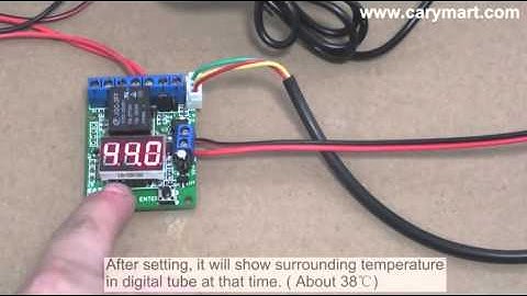 The Operation of Temperature Controller