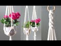 Easy Macrame Plant Hanger with Josephine Knot NEW Way to start Hanger