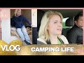 Camping vakantie vlog  mini huisje op wielen  klapkot tour   kellycaresse momlife  mindset vlog