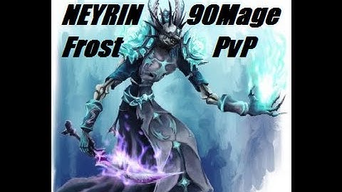 WoW MoP Frost Mage PvP Shatter