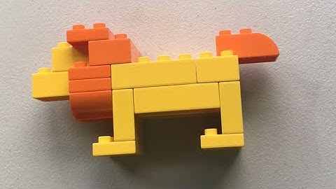 How To Make: Super Simple LEGO Duplo Lion