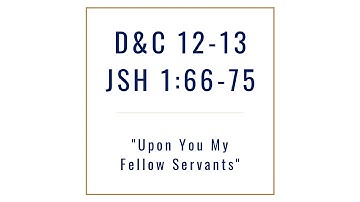 Episode 7 Part I: Doctrine & Covenants 12-13; JSH 1:66-75, Dr. Scott Esplin