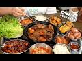 요리 먹방 :) 돼지갈비찜, 오징어볶음, 두부강정, 경상도식 소고기뭇국 가정의 달 푸짐한 한상차림~ 예산 상설시장