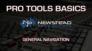 Pro Tools Tutorial - General navigation