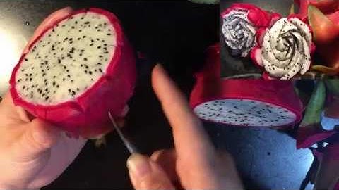Trim flowers from dragon fruit  _  cắt tỉa hoa từ quả thanh long @mebaohan.official