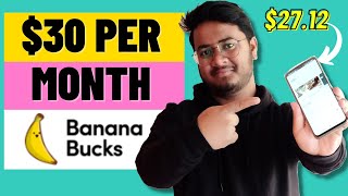 Banana Bucks App Make Money Online For Free Banana Bucks Review screenshot 1