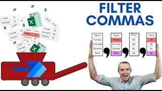 Power Automate:  Filtering for Beginners | Comma filtering using Intersection & Split