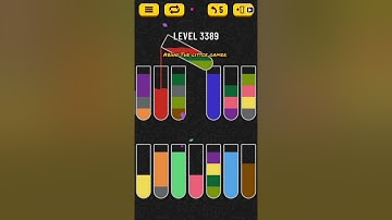 Water sort puzzle level 3389