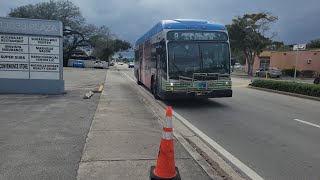 Miami-Dade Transit: 2020 Gillig 40' BRT Plus CNG #20136 On Route 9