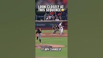 Thumbnail of Check out how Paul Skenes tunnels his Changeup PERFECTLY with his Splinker.