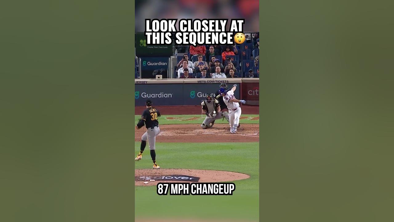 Check out how Paul Skenes tunnels his Changeup PERFECTLY with his Splinker.