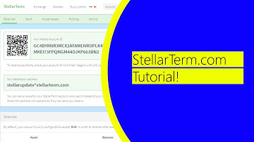 Stellar Term Tuturial - How to use Stellar Term decentralized exchange?
