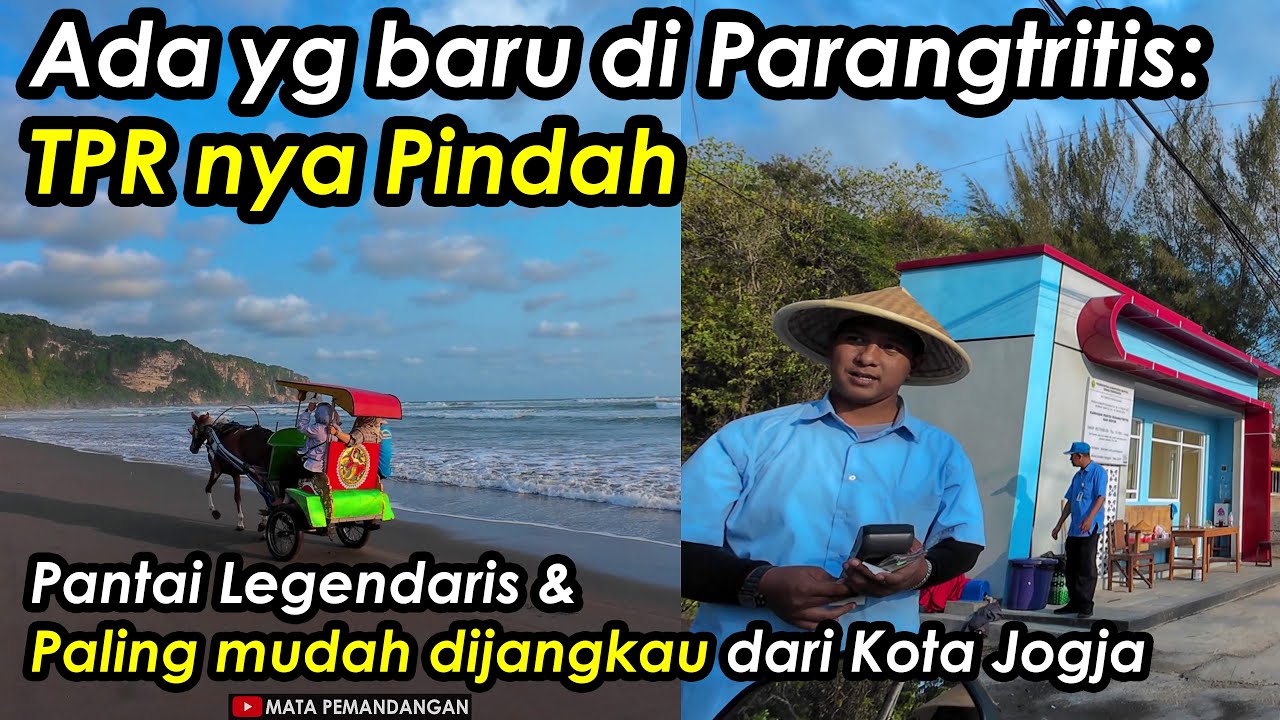 Perjalanan dari Jogja ke Wisata Pantai PARANGTRITIS : Kondisi Terbaru 2025 - TPR Pindah