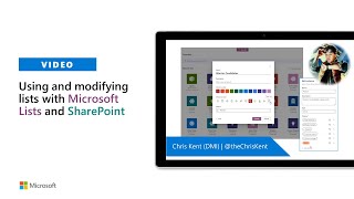 Using and modifying lists with Microsoft Lists and SharePoint