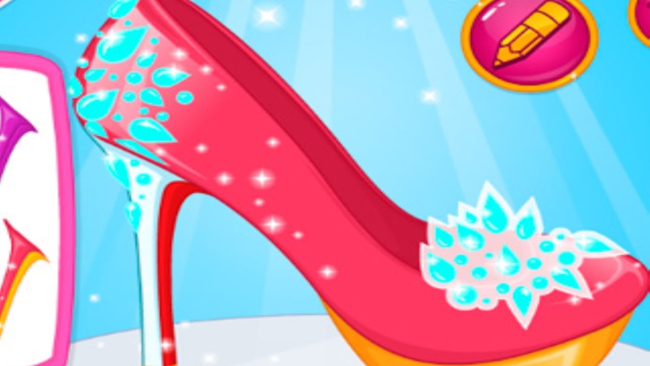 Barbies Princess Shoes - Dress Up Game for Kids - YouTube