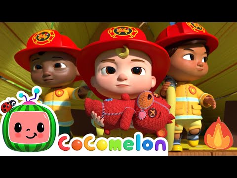 Heroes to the Rescue!  👨‍🚒🚒🔥| CoComelon - Nursery Rhymes with Nina