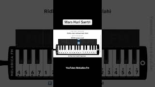 MARS HARI SANTRI #pianika