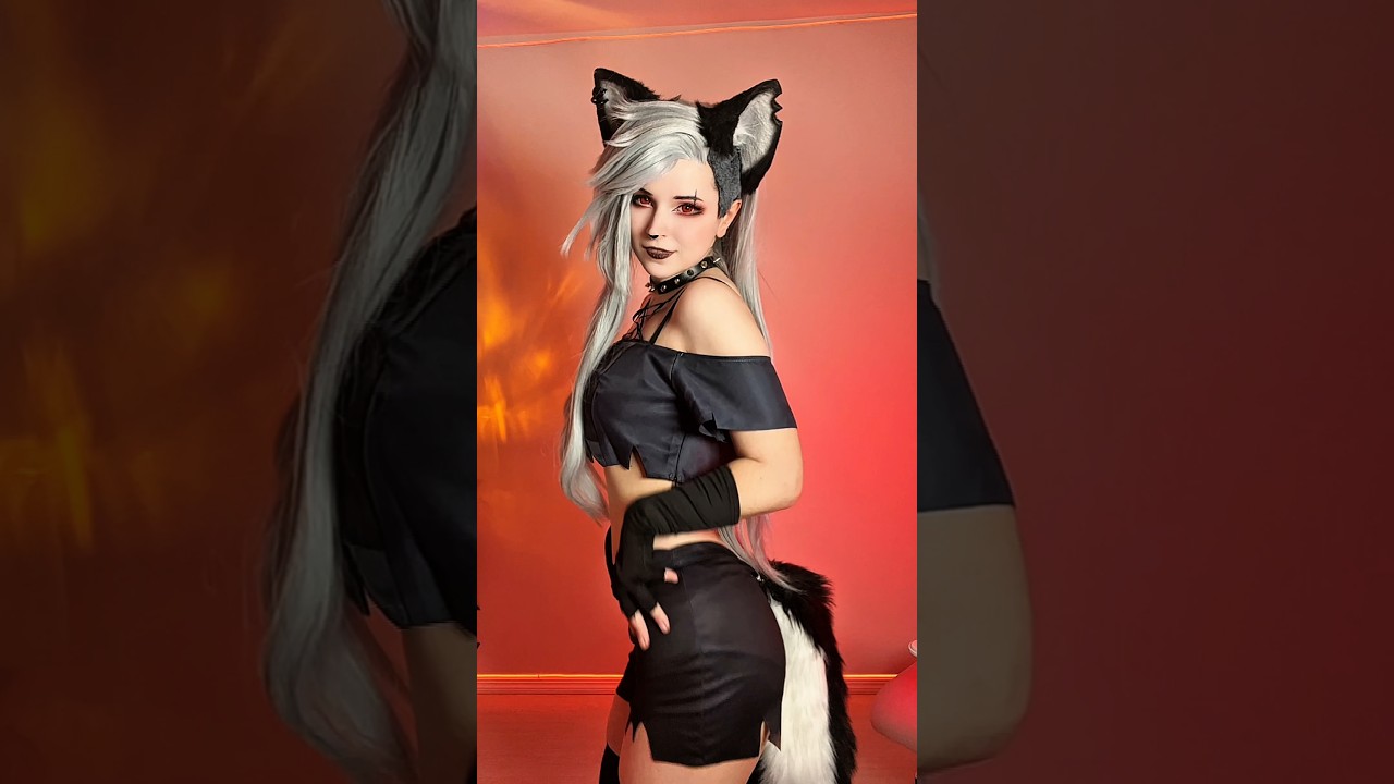 Loona's back 🐺 #helluvaboss #cosplay #loona #helluvabosscosplay #loonacosplay #cosplaytransformation