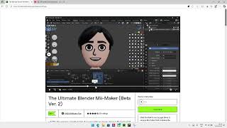Blender Mii Maker?!?