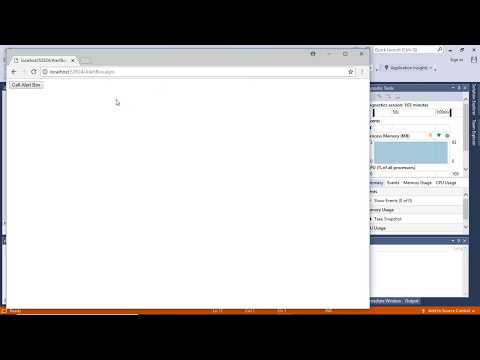 eXplore How to Call Alert of Javascript using C# in ASP .NET using VS 2017-[In Hindi]
