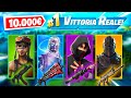 RANDOM SKIN da *10.000€* CHALLENGE con VITTORIA REALE! Fortnite ITA!