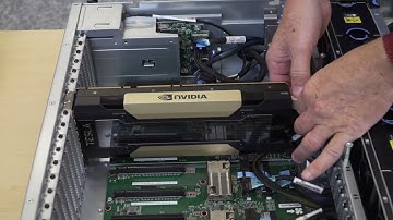 Lenovo ThinkSystem SR675 V3 installing a GPU distribution board