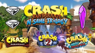 Crash Bandicoot N. Sane Trilogy (311% All Gems)