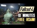 Fallout 4 10 Minutes of Free Roam Gameplay NO SPOILERS: Diamond City and Combat Gameplay