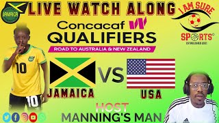 Jamaica VS USA Live Commentary & Analysis + Join The Team & See The Dream!