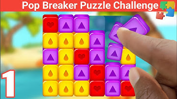 ✅ Pop Breaker Max Level Gameplay | Pop Breaker Puzzle Challenge Gameplay | Satisfying Puzzle