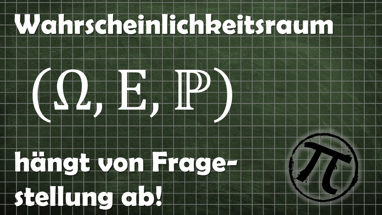Der Wahrscheinlichkeitsraum zu einem Experiment hängt von der
