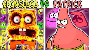 ALL SPONGEBOB VS PATRICK TEST | FNF Character Test | Gameplay VS Playground